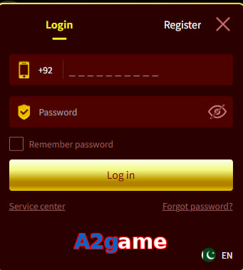 A2game login preview